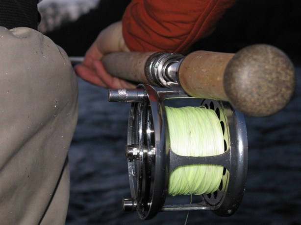 clavar con el carrete