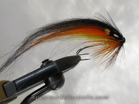 Yellow orange & black